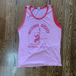 Vintage Bourbon Street tank from NOLA